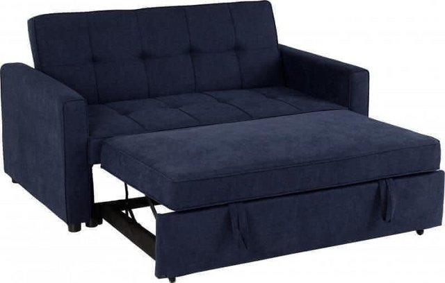 Image 1 of Astoria sofa bed in navy blue
