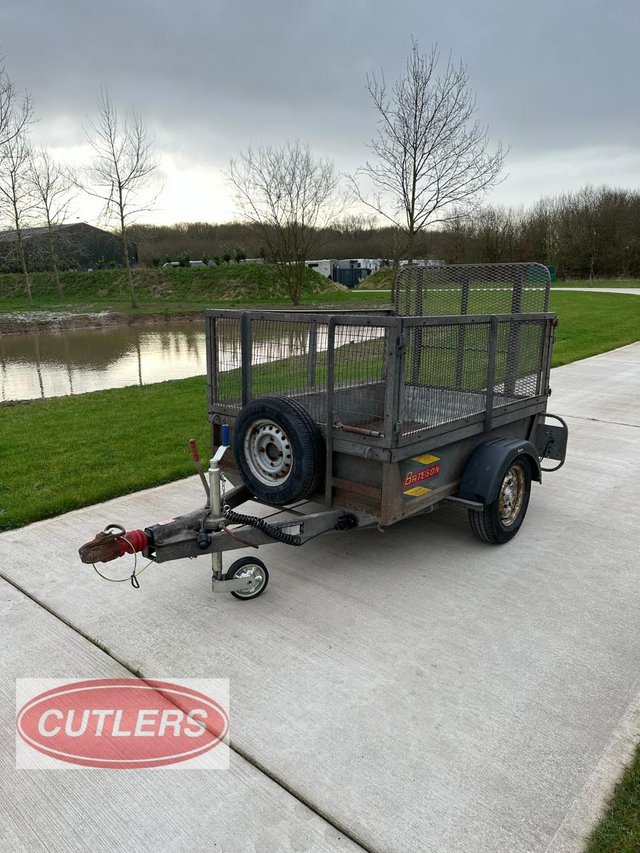 Preview of the first image of Bateson 0642 General Purpose Trailer 1300kg Px Welcome Vg Co.