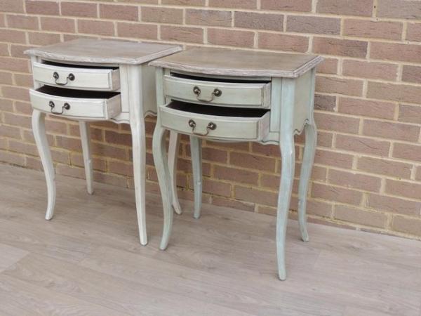 Image 8 of Pair of French Side Tables (UK Delivery)