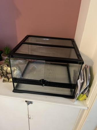 Image 5 of Exo terra Terrarium measuring 12ins high, 18ins wide and dee