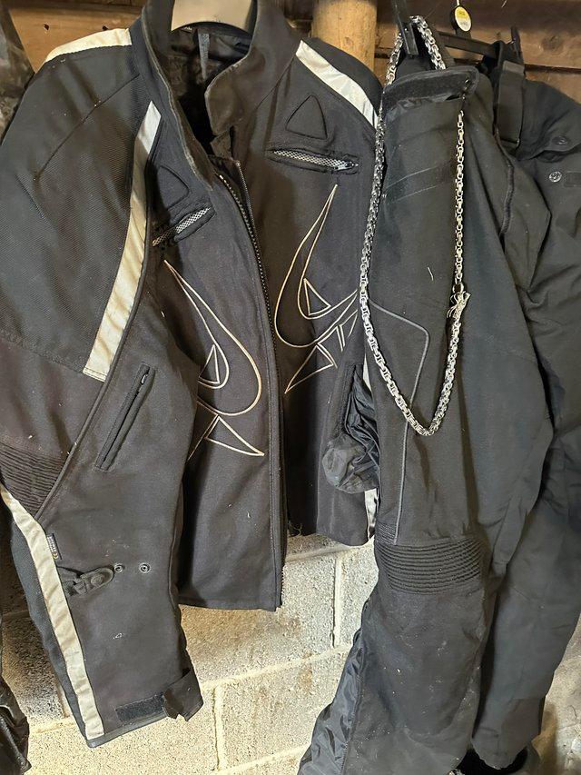 Preview of the first image of HYPERTEC BIKE JACKET XL used in good condition.