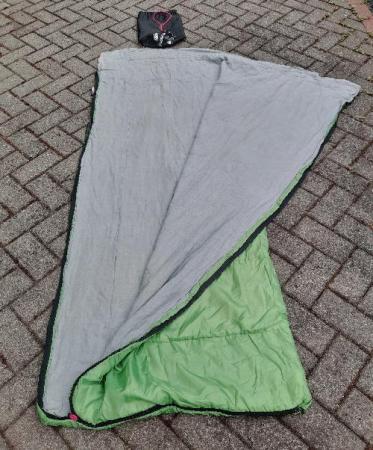 Image 2 of Lime Green Coleman Pacific Junior Sleeping Bag   BX43