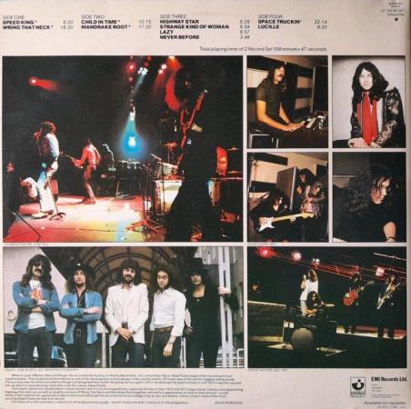 Image 3 of Deep Purple ‘In Concert’ 1980 UK 1st (Double album) LP. N/M