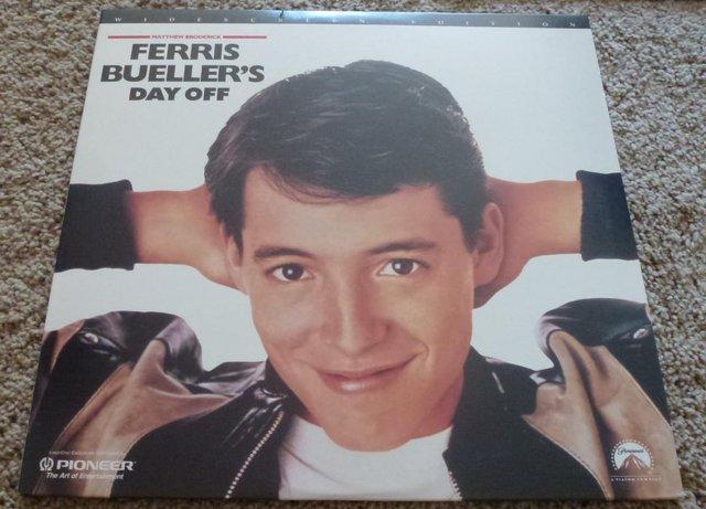 Preview of the first image of Ferris Bueller’s Day Off, Laserdisc (1986).