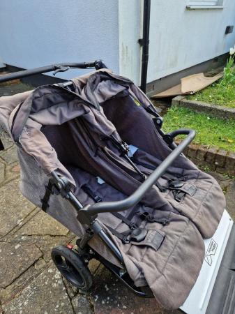 Image 3 of Duet Mountain Buggy in Herringbone with Rain Cover