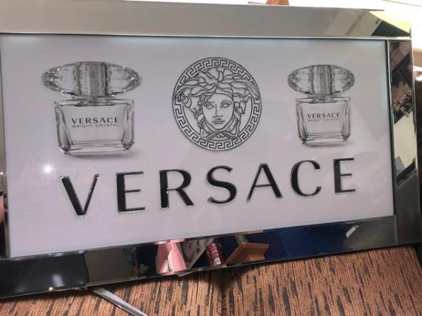 Image 1 of Versace mirrored picture
