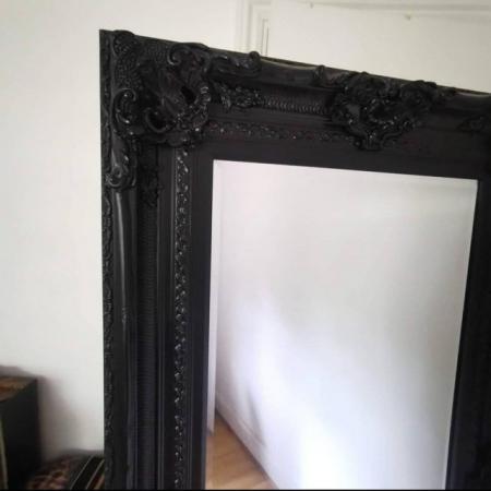 Image 3 of Large gothic style mirror