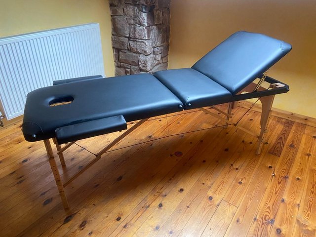 Preview of the first image of Portable massage table for business or private use.