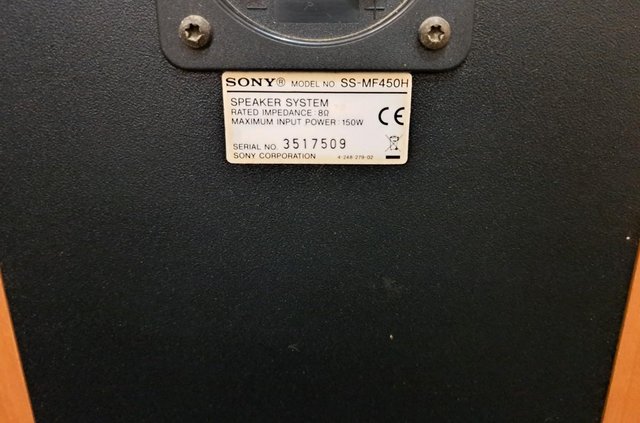 Preview of the first image of Sony hifi separate's used.