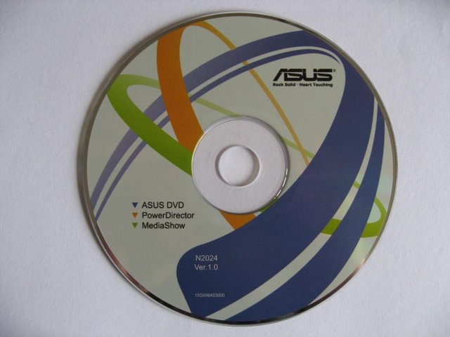 Preview of the first image of ASUS DVD PowerDirector Media Show Disc - N2024  V1.0.
