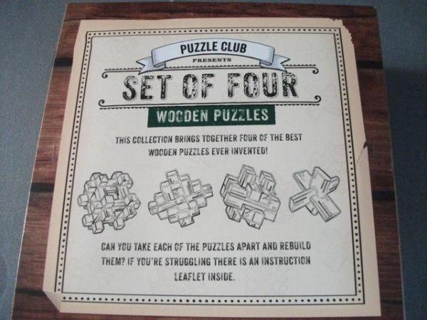 Image 2 of ****Set of 4 Wooden Puzzles****
