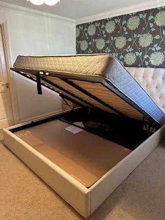 Image 3 of Super King Ottoman Bed and Mattress