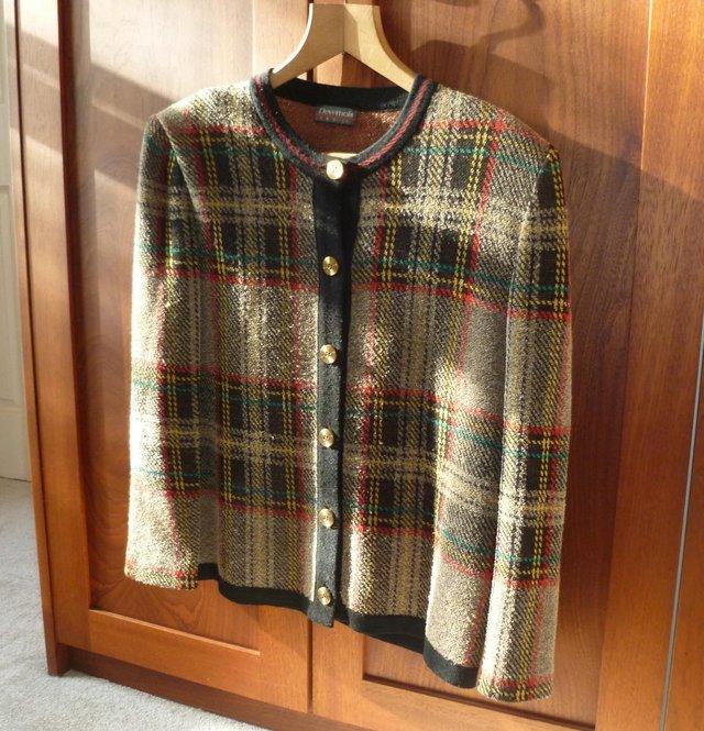 Preview of the first image of Devernois woollen jacket (price inc P&P).