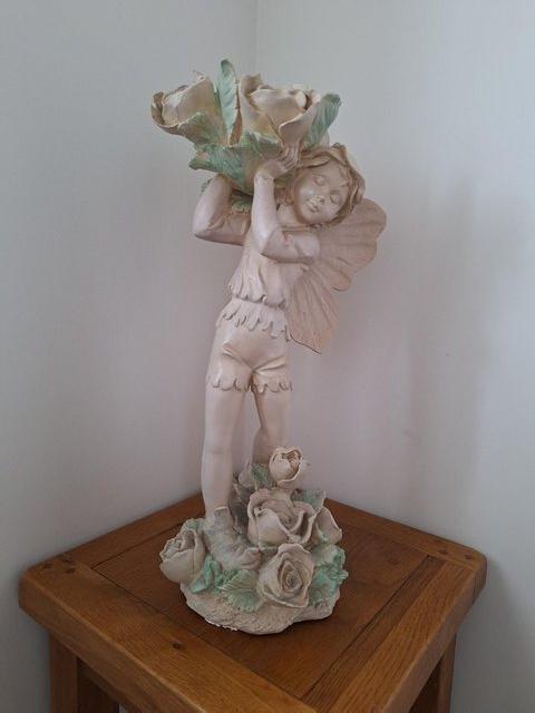 Preview of the first image of Flower Fairy Figurine Ornament.