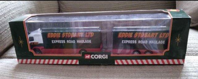 Preview of the first image of CORGI EDDIE STOBART LORRY......