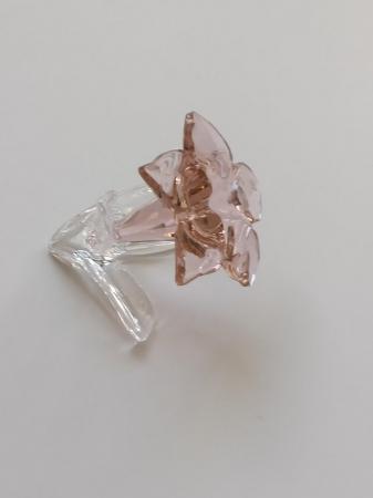 Image 2 of Swarovski SCS Crystal Desert Rose Ornament