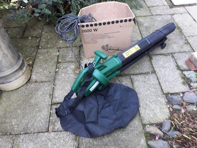 Preview of the first image of Garden Leaf Blower/Vacuum2600w.
