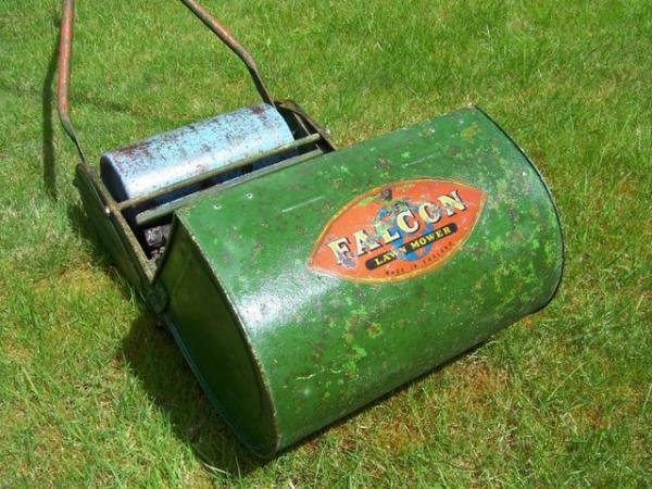 Image 1 of Vintage 1950/60s Falcon Lawn Mower.