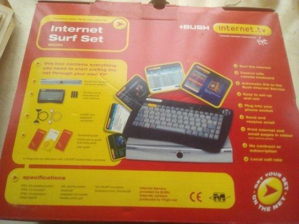 Image 3 of Bush internet surf set 1bx250 collectors item £10.00or offer