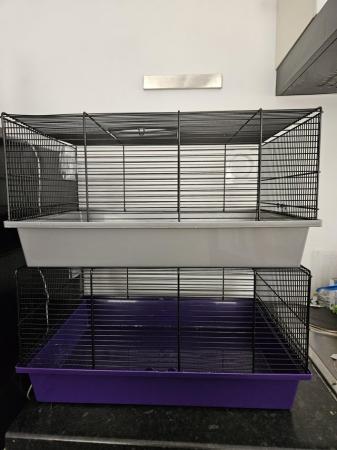 Image 2 of 2 small mouse/dwarf hamster cages with 10kg bedding