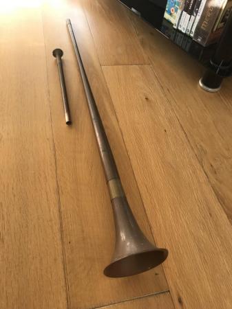 Image 1 of Vintage old hunting horn