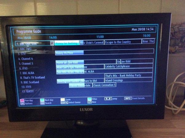 Image 1 of 16 inch television Luxor with Freeview built in