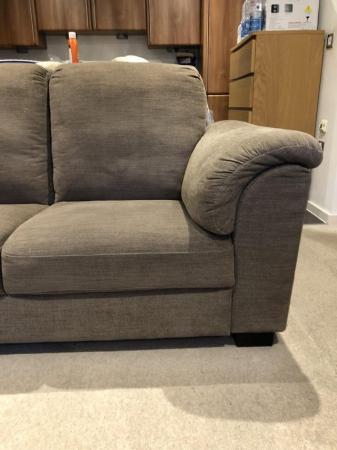Image 3 of IKEA Tidafors 3 Seater brown Sofa  - in pristine condition
