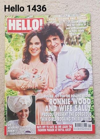 Image 1 of Hello Magazine 1436 - Ronnie & Sally present Twin Girls