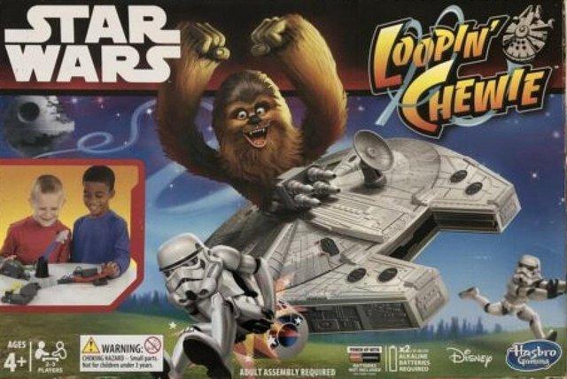 Preview of the first image of Star Wars: Loopin' Chewie Game Disney Hasbro Family Board Ga.