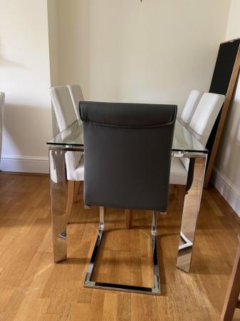 Image 2 of John lewis dining table and 5 chairs