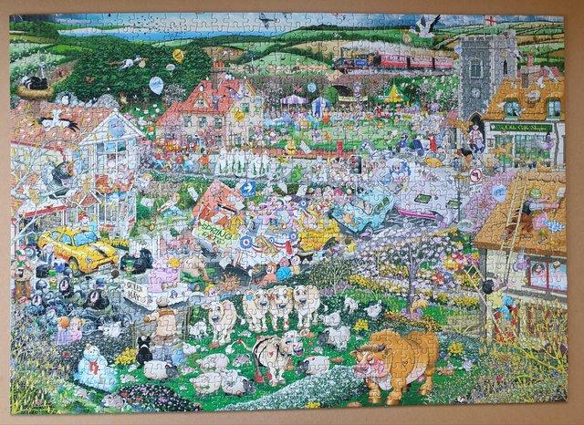 Preview of the first image of 1000 piece jigsaw called I LOVE SPRING, by GIBSONS by MIKE J.