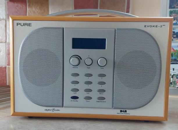 Image 1 of Pure Evoke-2xt DAB and FM Radio with alarm