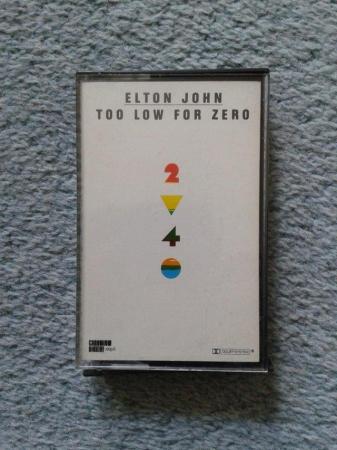 Image 1 of Elton John - Too Low For Zero (Cassette, 1983)