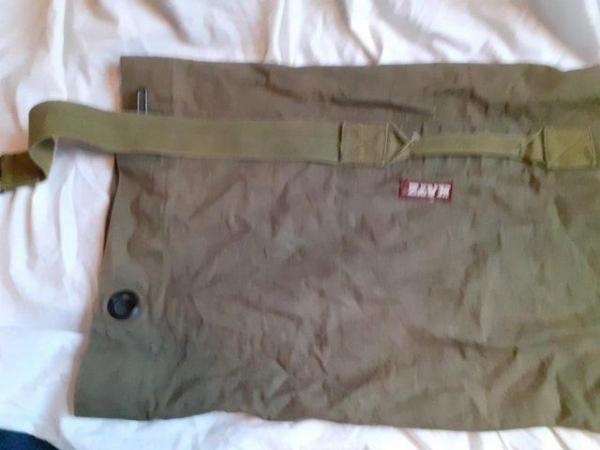 Image 2 of Army Backpack- tough khaki material