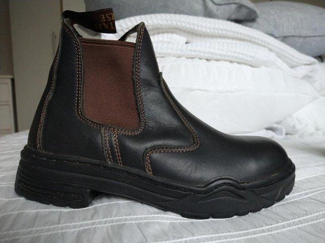Preview of the first image of Mountain Horse Protective Jodhpur Boots size 4.