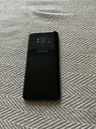 Image 2 of Samsung Galaxy S8 in black; like new
