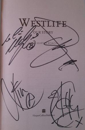 Image 1 of WESTLIFE ‘Our Story’ fully signed hardback book 2008.