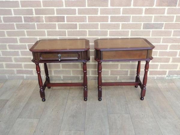Image 13 of Pair of Retro Bedside Tables (UK Delivery)