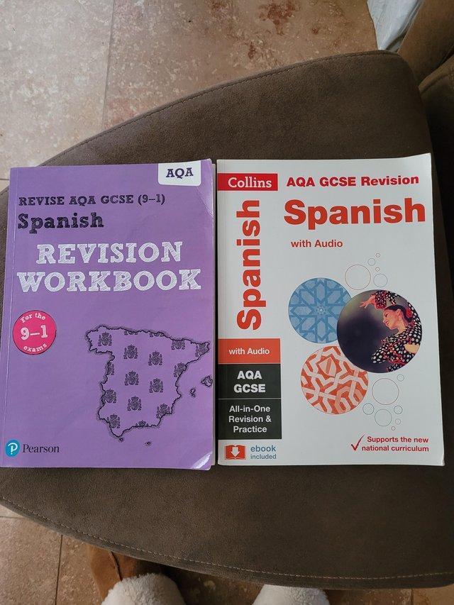 Preview of the first image of GCSE SPANISH EXAM MATERIALS Higher levels.