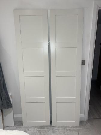 Image 1 of IKEA - Bergsbo White Doors X2