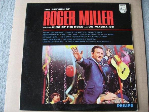 Image 1 of The Return of Roger Miller - LP Vinyl Record– Philips BL