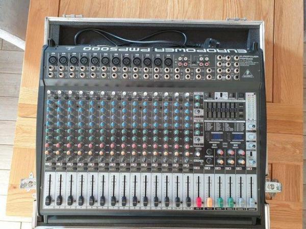 Image 1 of Behringer Europower PMP5000 Powered 20 Ch Mixer