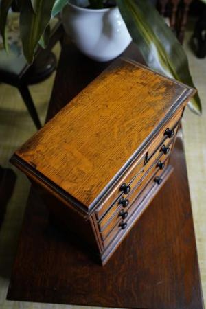 Image 4 of Victorian Style Apprentice Piece Small Drawers Dressing