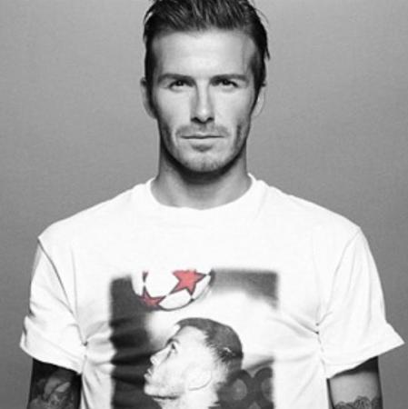 Image 2 of David Beckham 2010 Sport Relief T-Shirt - New, Unworn