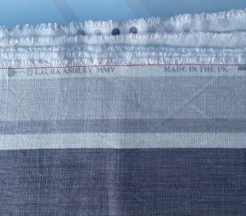 Image 2 of 2 metres of Laura Ashley Pre-washed Linen Material