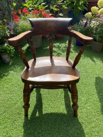 Image 3 of Child’s Oak Chair, good condition