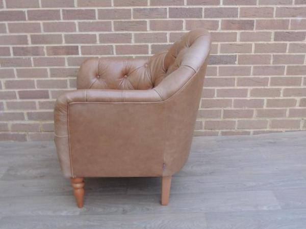 Image 4 of M&S Compact Chesterfield Tub Armchair (UK Delivery)