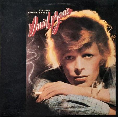 Image 1 of David Bowie Young Americans 1975 UK 1st press LP NM/EX+/VG+