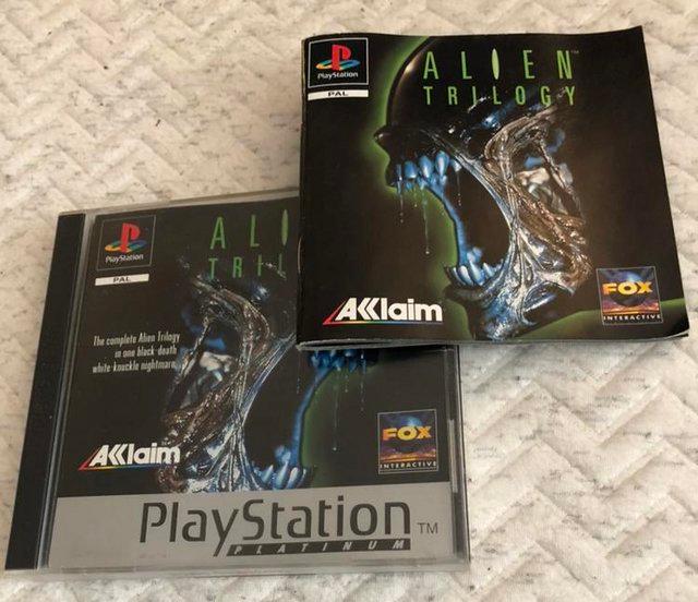 Preview of the first image of PlayStation Game Alien Trilogy.