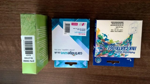 Preview of the first image of New shrink-wrapped compatible ink cartridges for Brother.